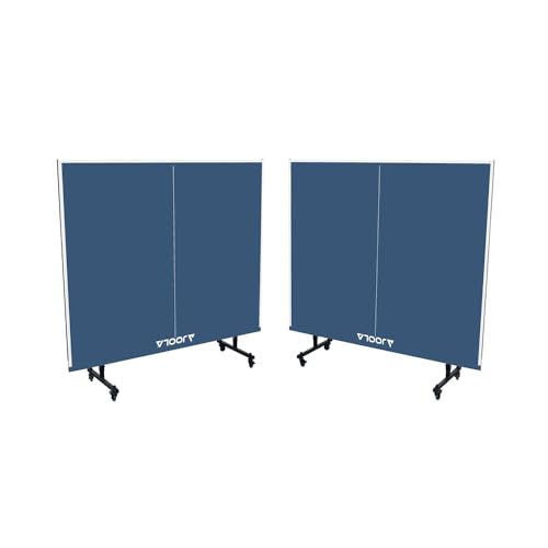 JOOLA Inside Professional MDF Indoor Ping Pong Table with Quick Clamp Table Tennis Net and Post Set - 10 Minute Easy Assembly - Tournament Quality - Foldable with Single Player Playback Mode - color: 13mm