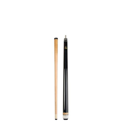 ASKA Short Kids Cue LCS, Canadian Hard Rock Maple Billiard Pool Cue Stick - color: Black 36 inches, Wrapless