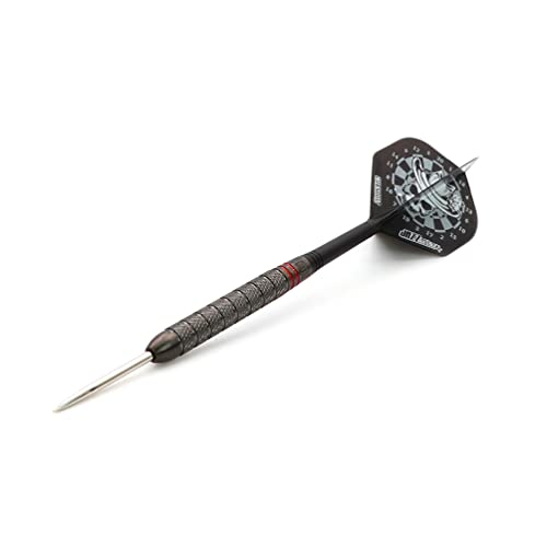 CUESOUL Big Beast 90% 26g/27g Steel Tip Tungsten Dart Set with Dart Case - color: Gun Grey-27g