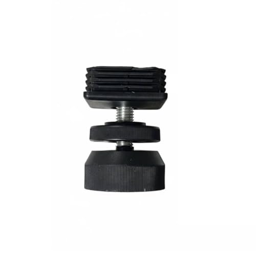Table Tennis Foot Pad Adjustable Threaded Support Anti-Slip Protector Racket Table Accessory Material Suitable for Indoor Outdoor Recreation - size: Cover+Base 3x3cm
