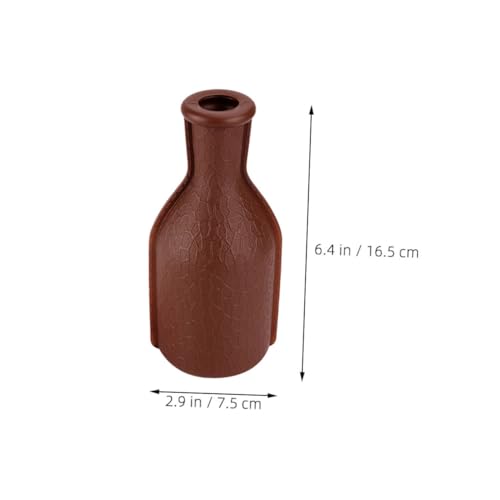 Toyvian 2pcs Billiard Dice Shaker Bottle Set – Plastic Billiard Ball Props for Pool Games – Portable Party Dice Props for and Snooker Entertainment