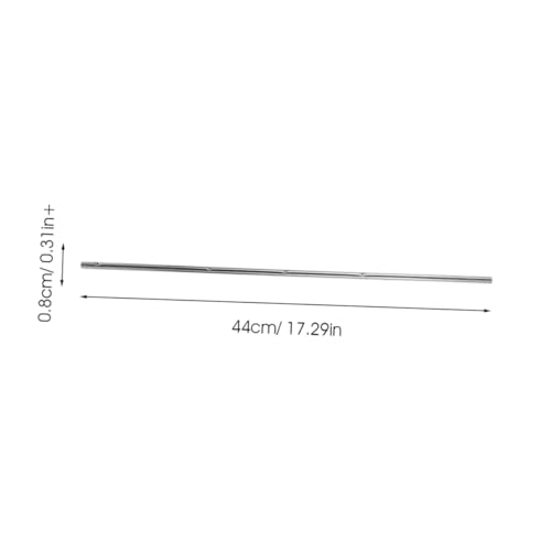 SUPVOX 2pcs Tabletop Foosball Table Parts Replacement Handles Soccer Machine Pole Iron Rod Construction Comfortable Grip for Game