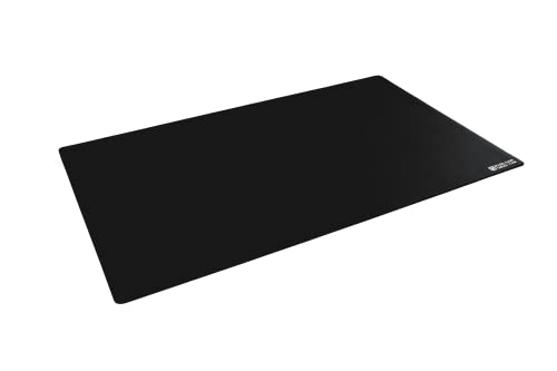 Board Game Playmat [3.5'x5.5'/Thick Super Cushioned/Stitched Edge/Water Resistant] with Carrying Case - for Tabletop Board Games, Card Games, RPG Games (Large, Black) - color: Black, size: Large (3.5'x5.5')