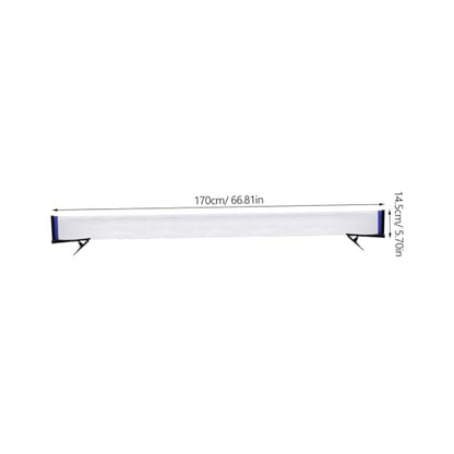 Sosoport Standard Table Tennis Net Pong Net Replacement Rack Outdoor Indoor Easy to Use and Carry