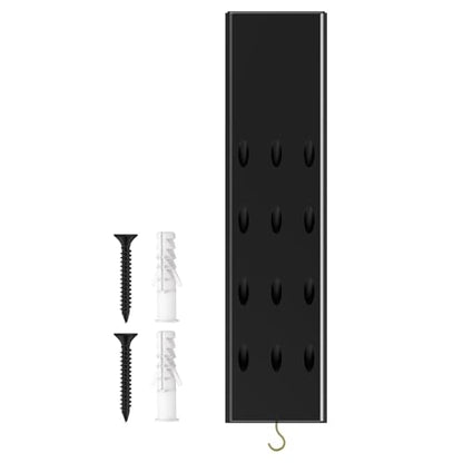 Genérico Wooden Darts Wall Mount | Entertainment Accessories with 12 Holes for Parties | Darts Base - for Home Game Room Bar Office Pubs Clubs Tournaments Competitions