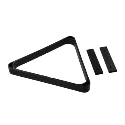 Billiard Ball Rack for 8-Ball Triangle 9-Ball Diamond High-Strength Plastic Pool Table Accessory for Standard 2-1/4 Inch Balls Tool-Free Setup