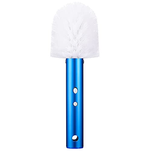 Patelai Corner and Step Pool Round Brush, Pool Step Corner Brush, 180 Degree Rotation Handle Scrub Brushes for Inground and Ground Swimming Pools, Spa, Hot Tub, Standard Poles Connection(1 Piece)