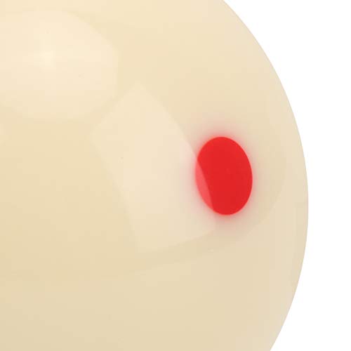 CDQL Billiard Training Cue Ball with 6 Red Dots - 57.2mm Pool Standard Training Ball - DotSpot Practice Cue Ball - Billiard Accessory - color: Red Dot