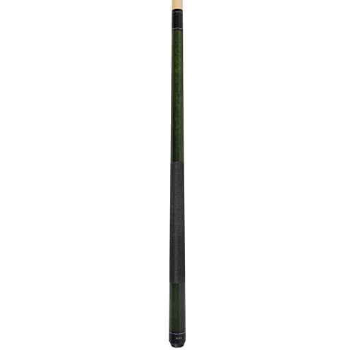 ASKA Short Kids Cue Stick, Canadian Hard Rock Maple, 13mm Hard Tip - color: 48-inches Green, Wrap (LEC48GRN)
