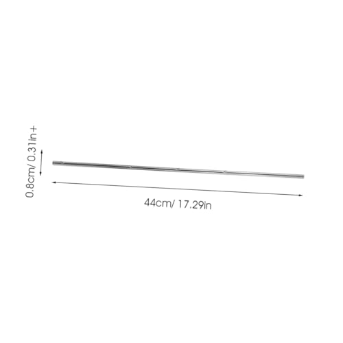 BESTonZON 2pcs Iron Foosball Table Rods Replacement Handles for Table Soccer Gaming Comfortable Grip