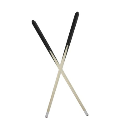 Abaodam 2Pcs Short Wooden Pool Cue for Lightweight Billiard Training Stick for Tight Spaces Cue for Young Players Durable Design for Portable Use