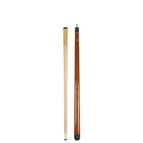 ASKA Short Kids Cue Stick, Canadian Hard Rock Maple, 13mm Hard Tip - color: 42-inches Brown, Wrap (LECN42BRN)