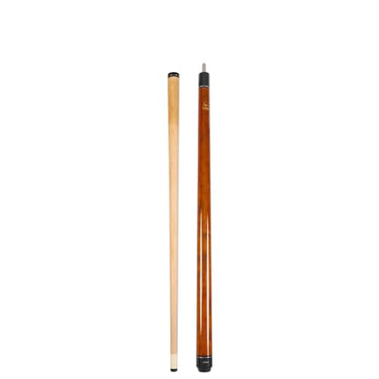 ASKA Short Kids Cue Stick, Canadian Hard Rock Maple, 13mm Hard Tip - color: 42-inches Brown, Wrap (LECN42BRN)