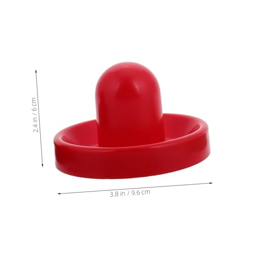 BESPORTBLE Tabletop Air Hockey Set Pucks Portable Mini Ice Hockey Game Accessories for Boys and Girls and Adults Complete 1 Set for Home Entertainment
