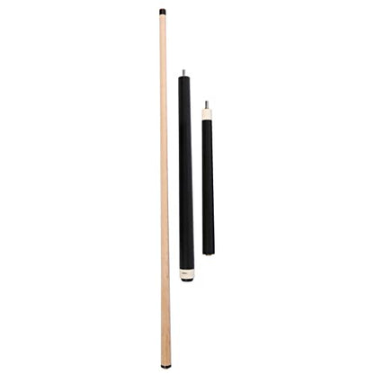 ASKA 25oz Heavy Hitter Matte Jump Break Cue – 3-Piece Jump/Break Pool Cue, 14mm Phenolic Tip & Ferrule, Hard Rock Canadian Maple Shaft, 2 Quick Release Joints, Wrapless Matte Handle, 58" Cue - color: Matte Black