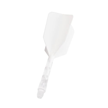 CUESOUL ROST T19 Integrated Dart Shaft and Flight Slim Shape M Size 28mm - color: White