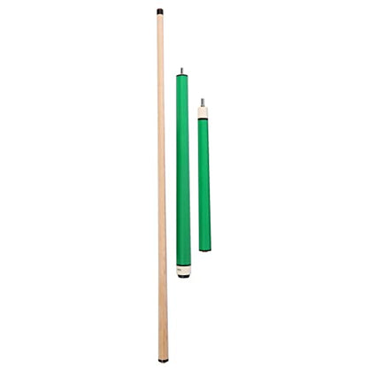 ASKA 25oz Heavy Hitter Matte Jump Break Cue – 3-Piece Jump/Break Pool Cue, 14mm Phenolic Tip & Ferrule, Hard Rock Canadian Maple Shaft, 2 Quick Release Joints, Wrapless Matte Handle, 58" Cue - color: Matte Green