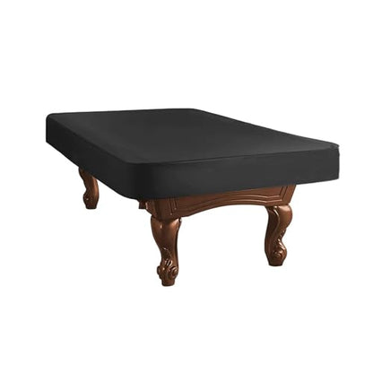 Sturdy Pool Table Cover Oxford Cloth With PVC Coating Waterproof And Silver Coated For Outdoor Ping Pong Drawstring(Small) - size: Small