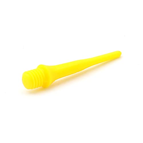 CUESOUL TOUCH-24.5mm Point Soft Dart Tip Point for Dart Tip Replacement - color: Yellow