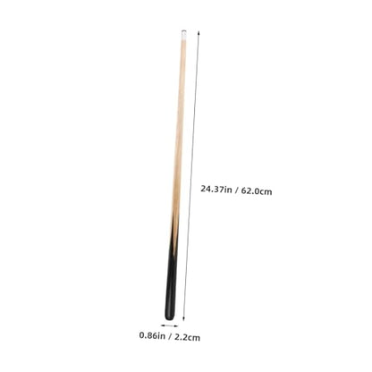 Toyvian Shorty Pool Cues Billiard Cue Stick Maple for Home Use Compact Design for Safe and Fun Billiards Experience