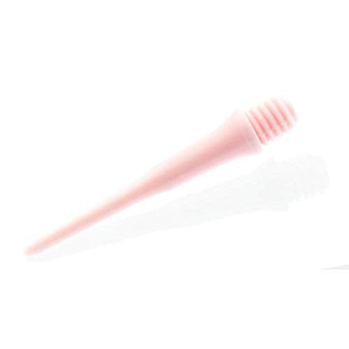 Lstyle Dart Tips: Original Lippoint - Soft Tip Dart Points - 2BA Thread - Regular Length - Sakure Pink