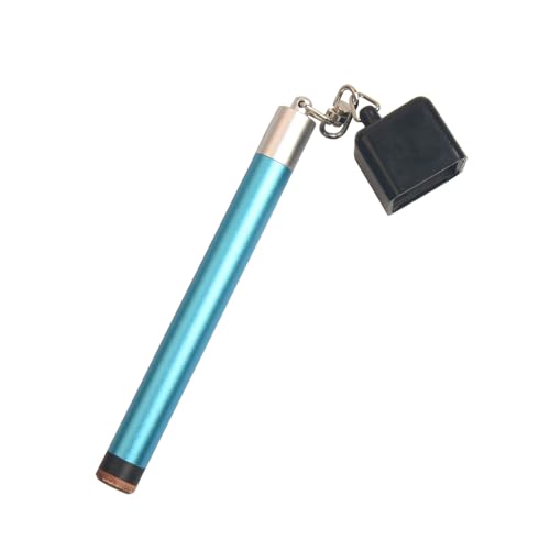 LAKE OF FIRE Pool Cue Chalk Holder – 2-in-1 Billiard Accessory with Pool Chalk Holder & Cue Tip Tool - color: Blue, style: Square