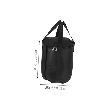 Luxshiny Waterproof Ice Hockey Equipment Carry Bag with Large Capacity Storage and Reinforced Handles, Polyester Material Sturdy Hockey Gear Organizer for Games and Training