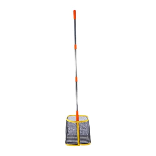 Menolana Ping Pong Ball Retriever, Adjustable Telescopic Pick Up Tool for Table Tennis Training, Holds Up to 150 Balls