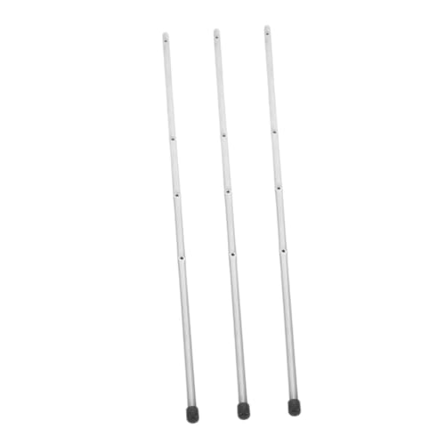 Soccer Machine Part Foosball Table Rod 3pcs Metal Operation Pole Easy Assembly for Football Table