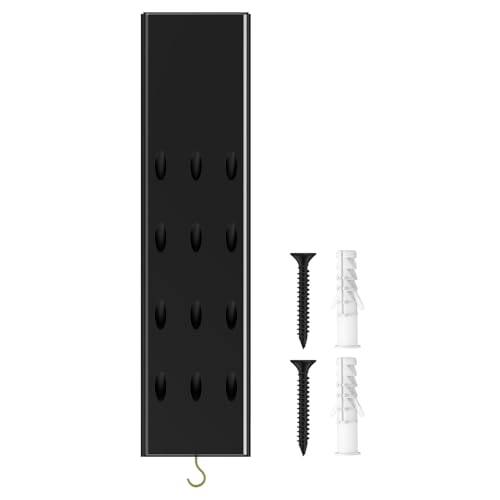 Wall Mount Dart Holder, 12 Hole Party Game Accessory, 25x15cm Darts Stand for Organized Storage, Wood Build with Easy Installation, Entertainment Equipment with Secure Grip, Home Game Room