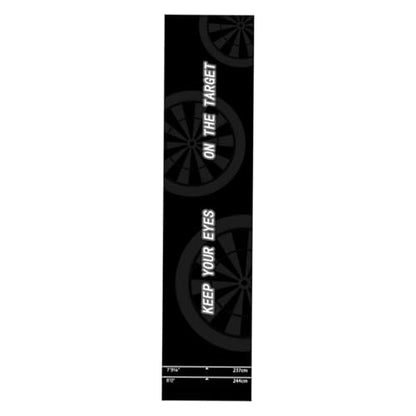 Genérico Darts Mat | 300 x 34 cm with Rubber Throwing Line | Darts Tip Protection Mat - Home, Rest Room, Indoor, Basement, Training, Game, Tournament - color: Mat 4