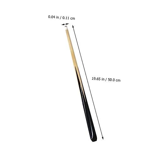 Holibanna Wooden Billiard Cue Stick Pool Cue for Lightweight and Portable for Learning and Fun for Boys