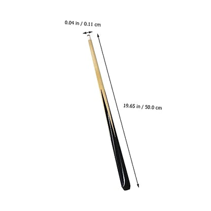 Holibanna Wooden Billiard Cue Stick Pool Cue for Lightweight and Portable for Learning and Fun for Boys