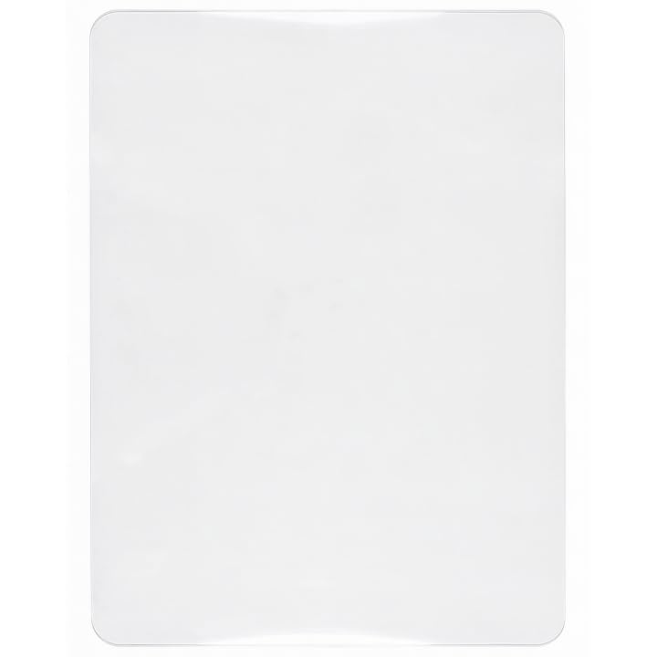 Clear Chair Mat for Hard Floor, 36 x 48 Inches, PVC Floor Mat Under Rolling Chairs for Easy Glide and Wood/Tile Protection, Rectangle - size: rectangle