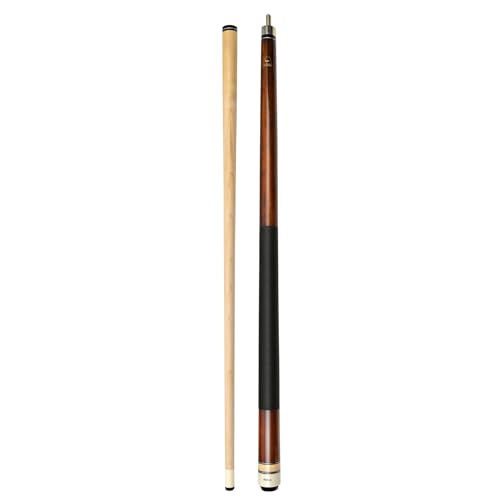 ASKA Short Kids Cue LCS, Canadian Hard Rock Maple Billiard Pool Cue Stick - color: 52-inches, Brown (LCS)