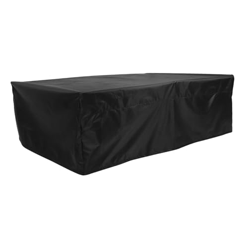 Toyvian Oxford Cloth Splashproof Billiards Table Cover Durable Protection for Foosball Game Pool Tables Weather Resistant Easy to Clean Secure Fit Outdoor Use