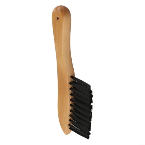 Wooden Pool Table Brush and Cleaner Set with Cloth for Sweeping Felt, Billiards Table Accessories for Home Game Room Maintenance(9inch)