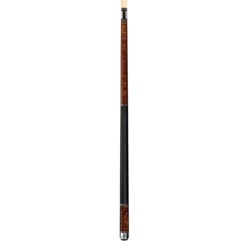 Players Classic Birds-Eye Maple with Triple Silver Rings Cue - color: Coffee, size: 18 Ounce