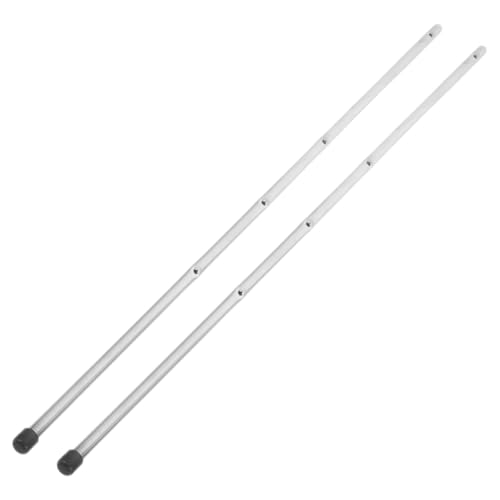 Foosball Table Rod Replacement 2 Pcs Table Soccer Rods for Soccer Machine Accessory Metal Pole for Home Game Room Easy Replace Handle