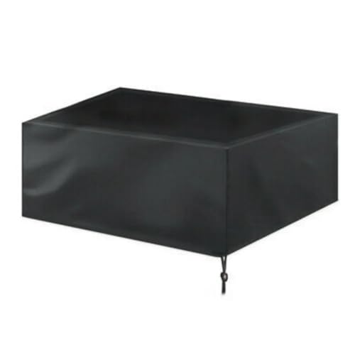 Pool Table Cover 7/8/9 Feet Billiard Table Cover Waterproof Oxford Cloth Pool Dust with Drawstring Black Snooker(287x155x82cm) - color: 287x155x82cm