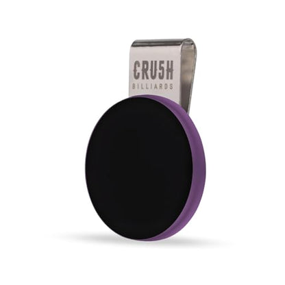 Ultra-Grip Magnetic Chalk Holder Clip - Neodymium Belt Clip for Secure Cue Chalk, Pool Stick Chalk Holder, Ideal for Billiards & Pool Accessories, Cue Stick Magnetic - color: Purple