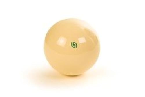 Aramith Magnetic Pool Cue Ball Phenolic Billiard Ball for Coin Operated Billiards Tables - style: Tournament Green Logo