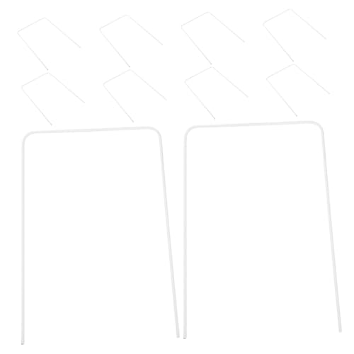Holibanna 10pcs Croquet Wickets Wire Replacement Hoops for Lawn and Backyard Games Easy Setup for Family Fun and Skill Development