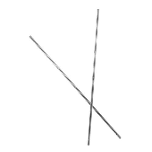 2pcs Table Soccer Game Rods Easy to Operate Foosball Replacement Handles for Teen Adult