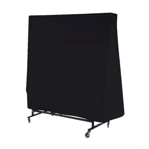 Pong Table Cover 420D Waterproof Outdoor Indoor Protection with Windproof Straps for Foldable Table Tennis Tables 165x70x185cm