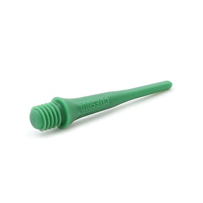 CUESOUL TOUCH-24.5mm Point Soft Dart Tip Point for Dart Tip Replacement - color: Green