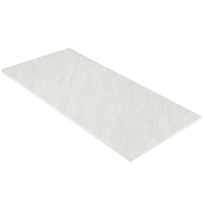 Kaboon Universal Tabletop 45.67"x23.62", Solid One-Piece Melamine Table Top, Double Desk L-Desk DIY, Home and Office,Sea Salt/White - color: Sea Salt, size: 46x24