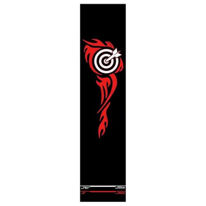 Dart Mat with Throw Line,Portable Floor Protection with Throw Line Non-Slip - Dart Carpet Mats,for Recreation Center Sports Club Basement Entertainment Area Garage Dormitory - size: D