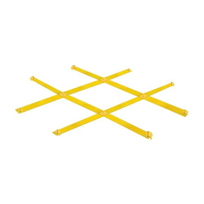 Bag Toss Game Giant Tac Toe Outdoor Toss Game Set Large Throwing Target Game Nylon Feature Suitable for Lawn Parties Outdoor, Yellow A - color: Yellow a