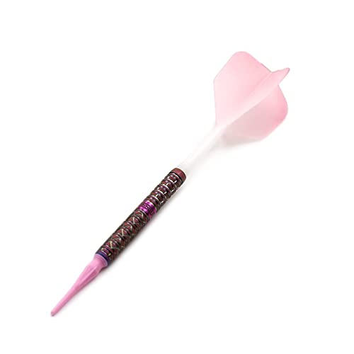CUESOUL Cocktail/COLA Beer/Draft Beer with Oil Paint Finished-19g/20g/21g Soft Tip 90% Tungsten Dart Set - color: Pink Lady Cocktail-19